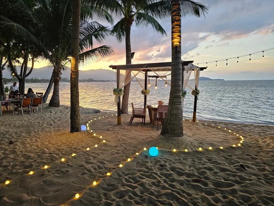 Romantyczne miejsca siedzące (usługa płatna)