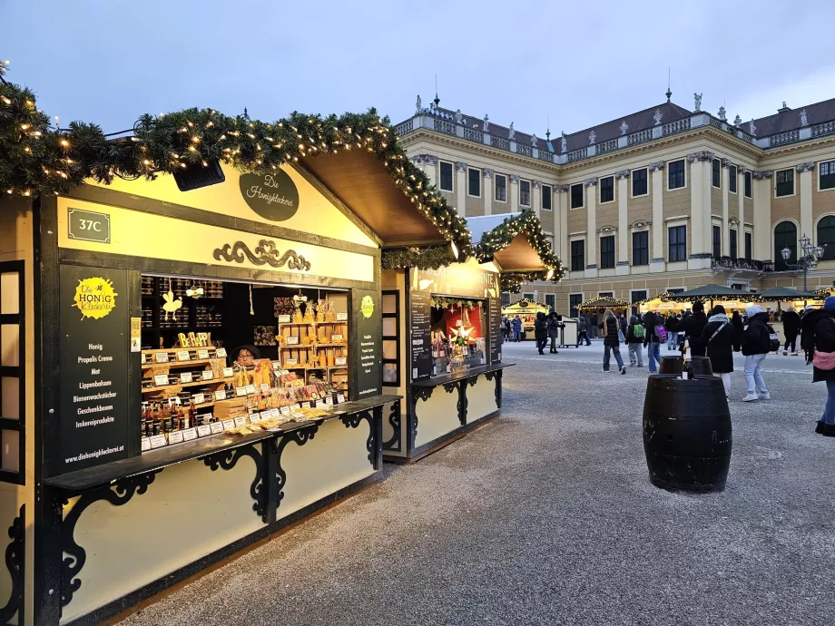 Jarmark bożonarodzeniowy w Schönbrunn