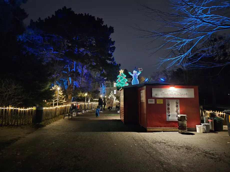 Jarmark bożonarodzeniowy w Türkenschanzpark