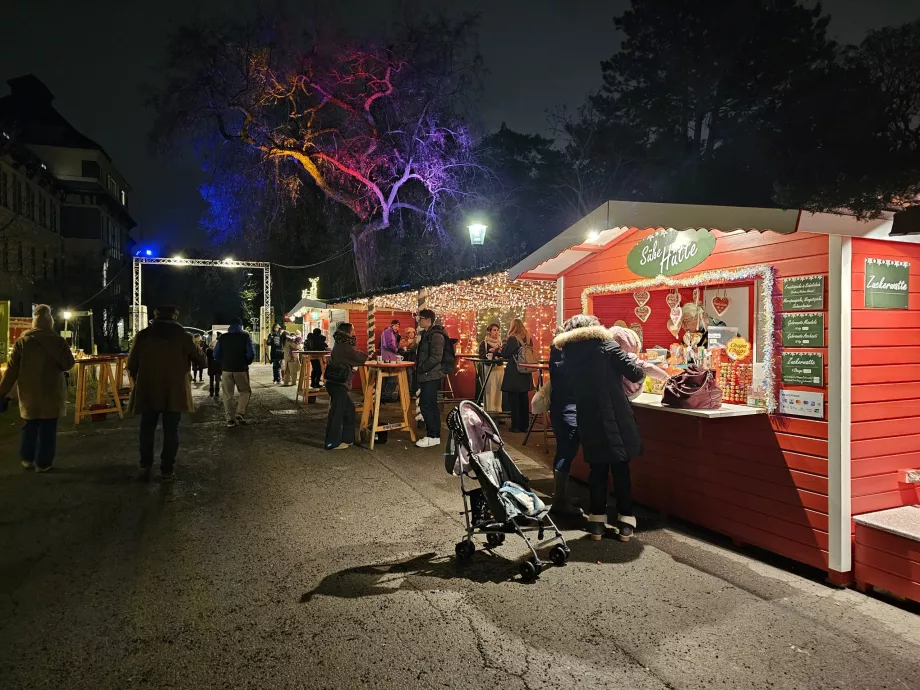Jarmark bożonarodzeniowy w Türkenschanzpark