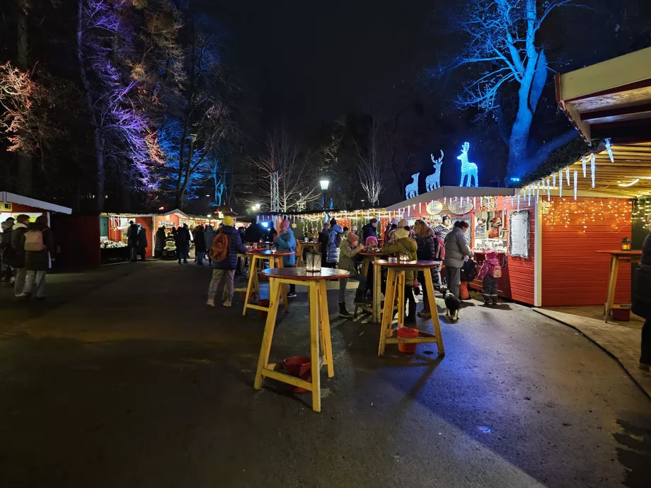 Jarmark bożonarodzeniowy w Türkenschanzpark