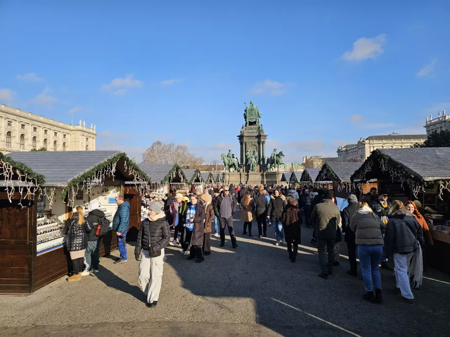 Jarmark bożonarodzeniowy na Maria-Theresien-Platz