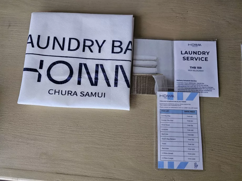 Torba na pranie i cennik