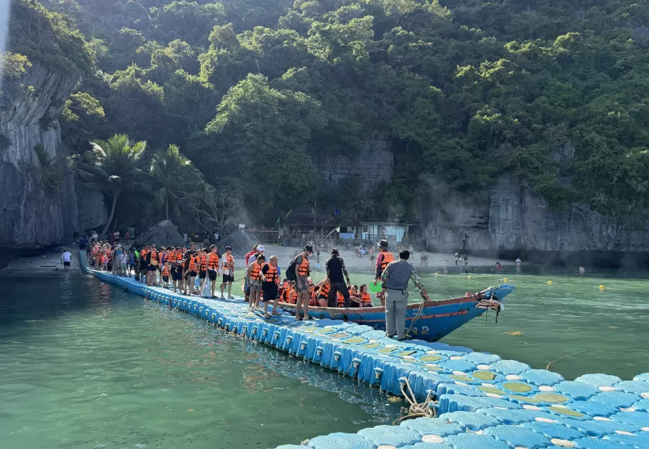 Molo nad jeziorem Emerald