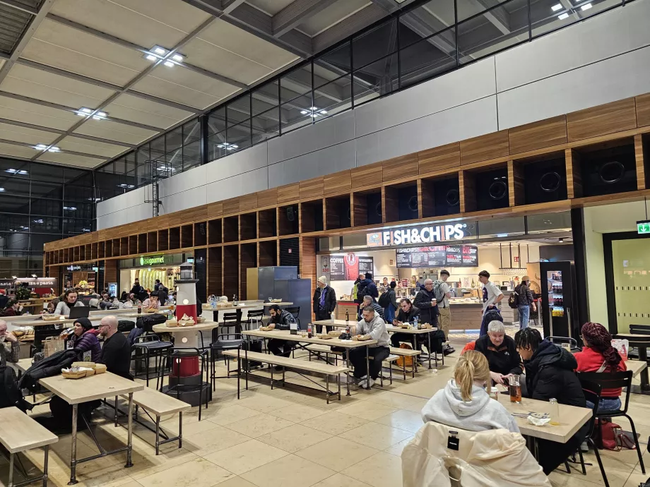Food Court, sekcja tranzytowa