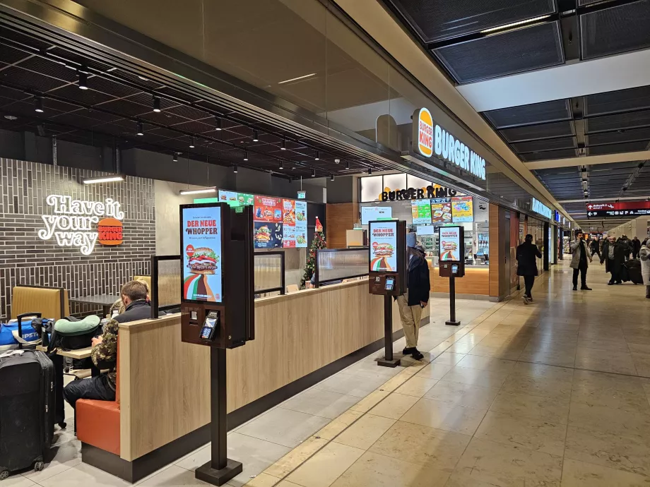 Burger King, obszar publiczny