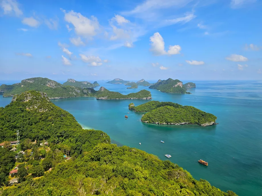 Widoki na wyspę Koh Wua Ta Lap