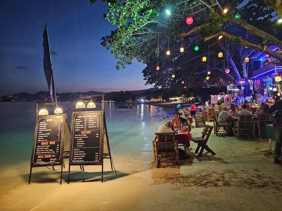 Restauracja na plaży Chaweng