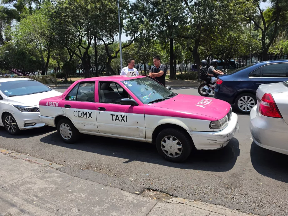 Oficjalna taksówka w CDMX
