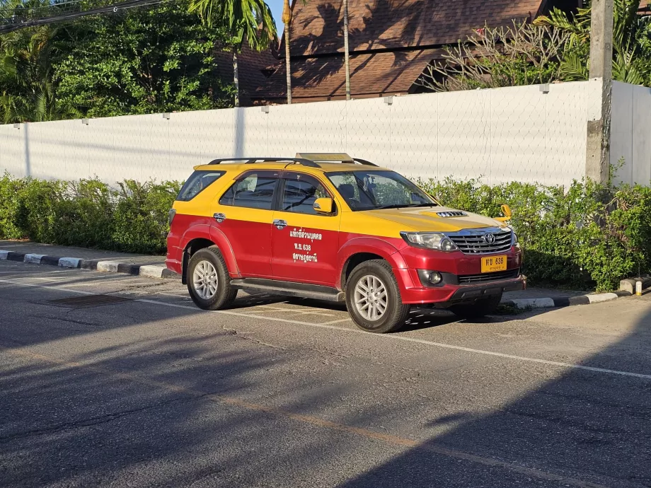 Taksówka w Chaweng