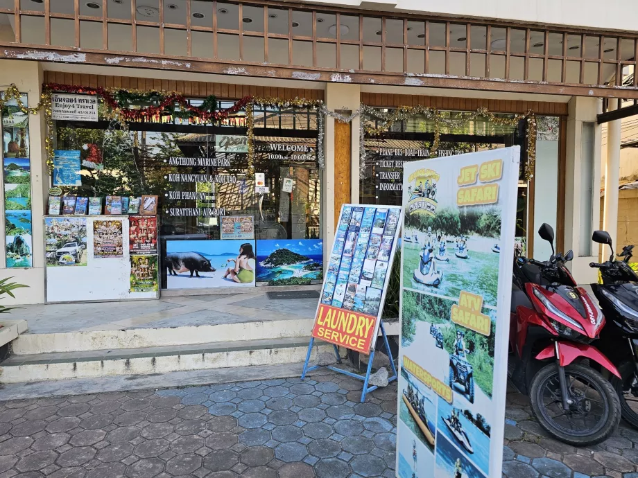 Agencja turystyczna oferująca wycieczki w Chaweng