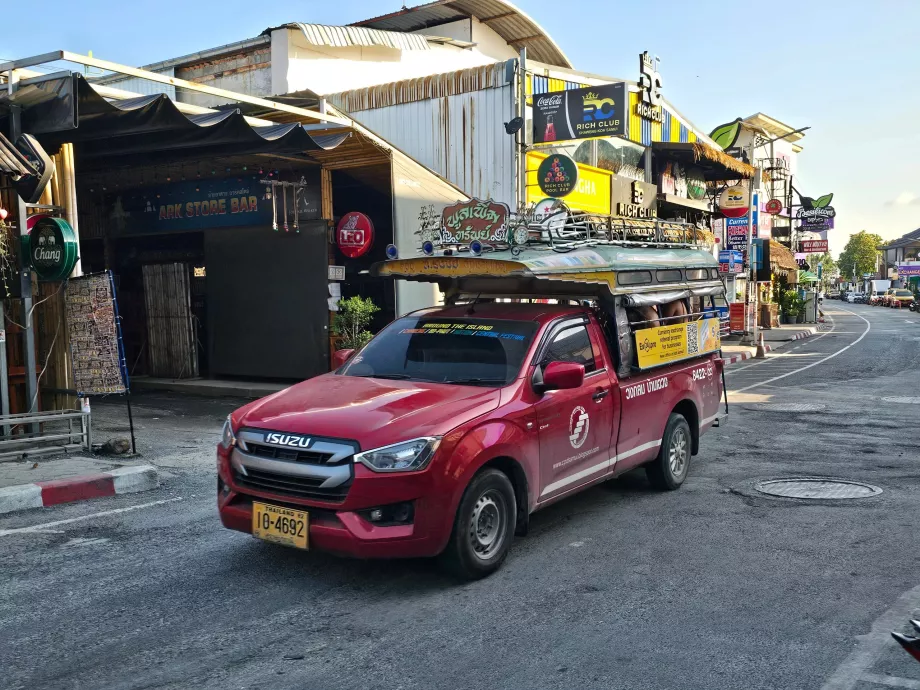 Songthaew na Koh Samui