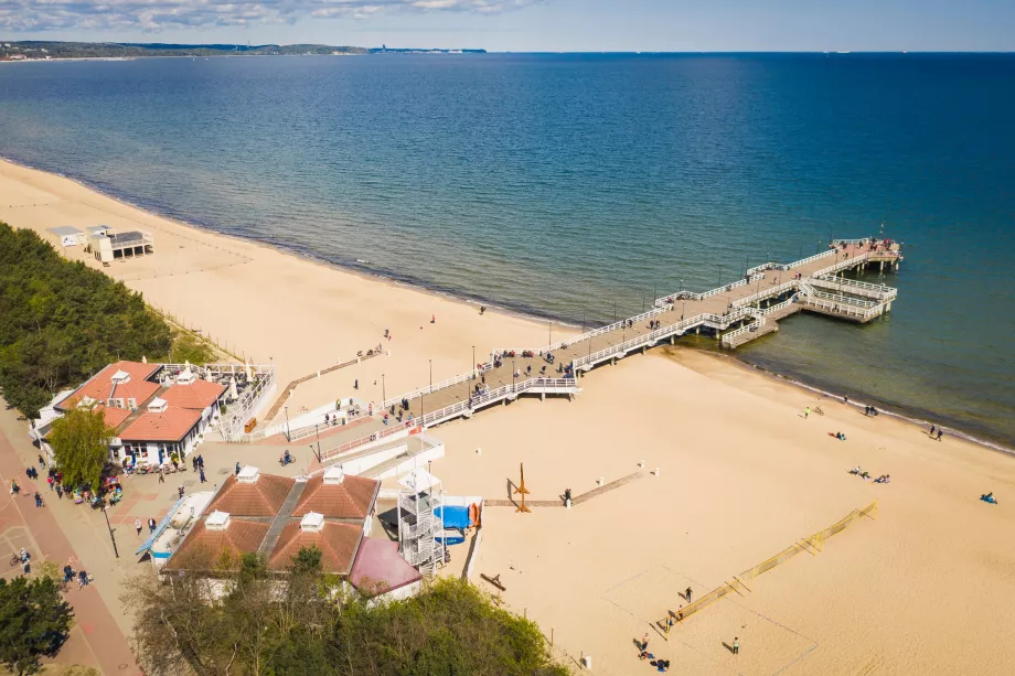 Plaża w Brzeznu
