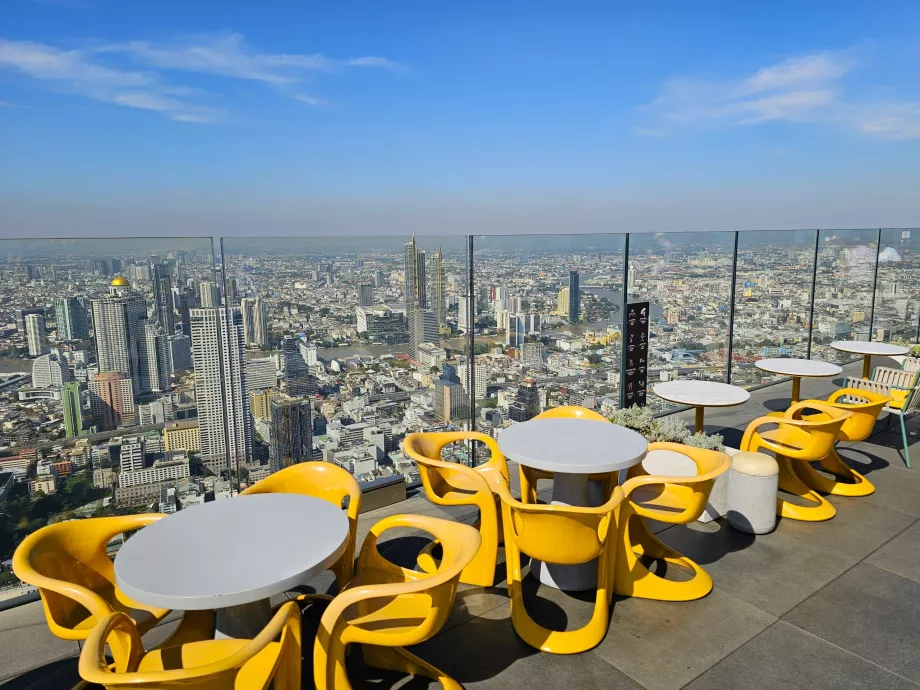 King Power Mahanakhon - widok na dach