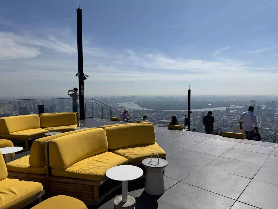 King Power Mahanakhon - widok na dach