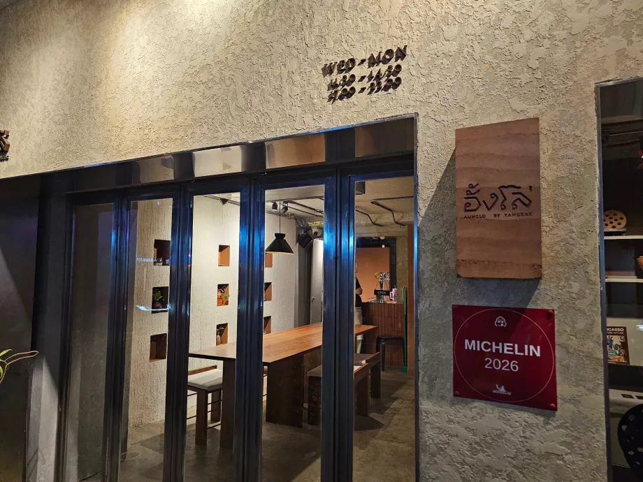 Aunglo - tabliczka Michelin