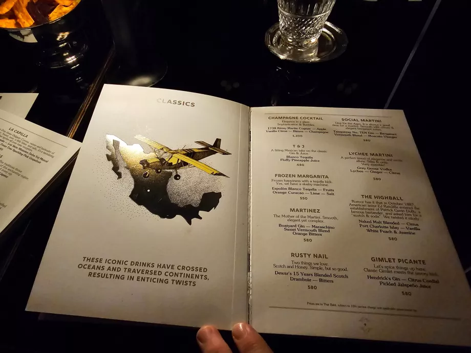 BKK Social Club - menu