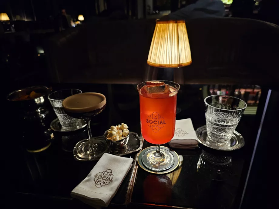 BKK Social Club - nasze drinki