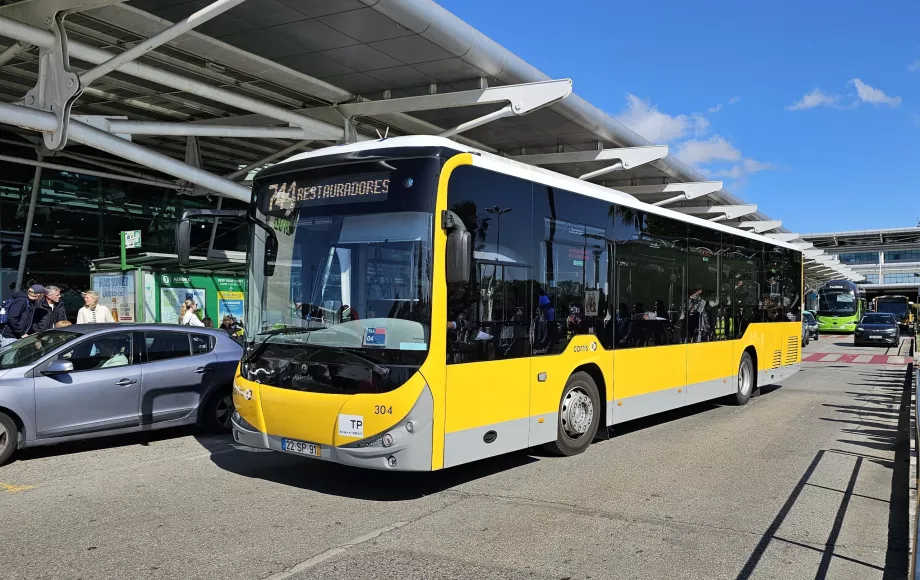 Autobus miejski do centrum Lizbony