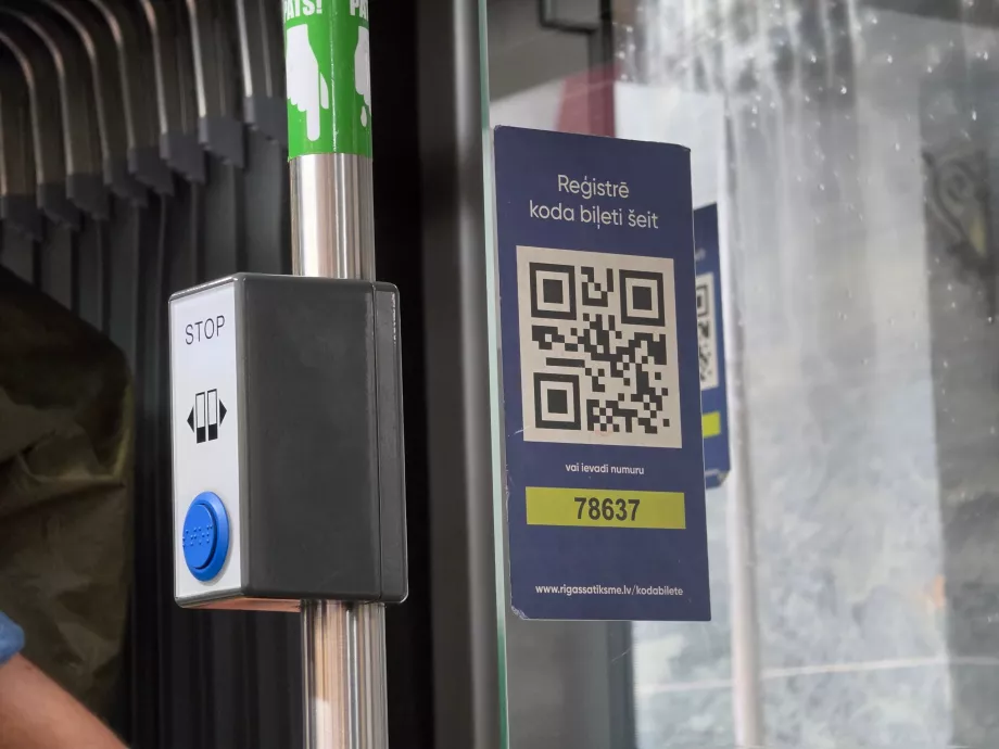Kod QR do zeskanowania biletu