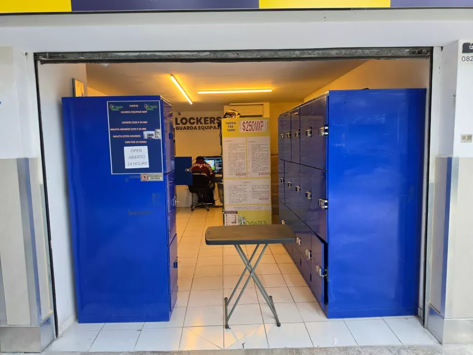 Przechowalnia bagażu w terminalu 1