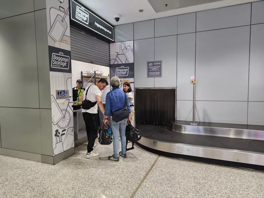 Przechowalnia bagażu, Terminal 3