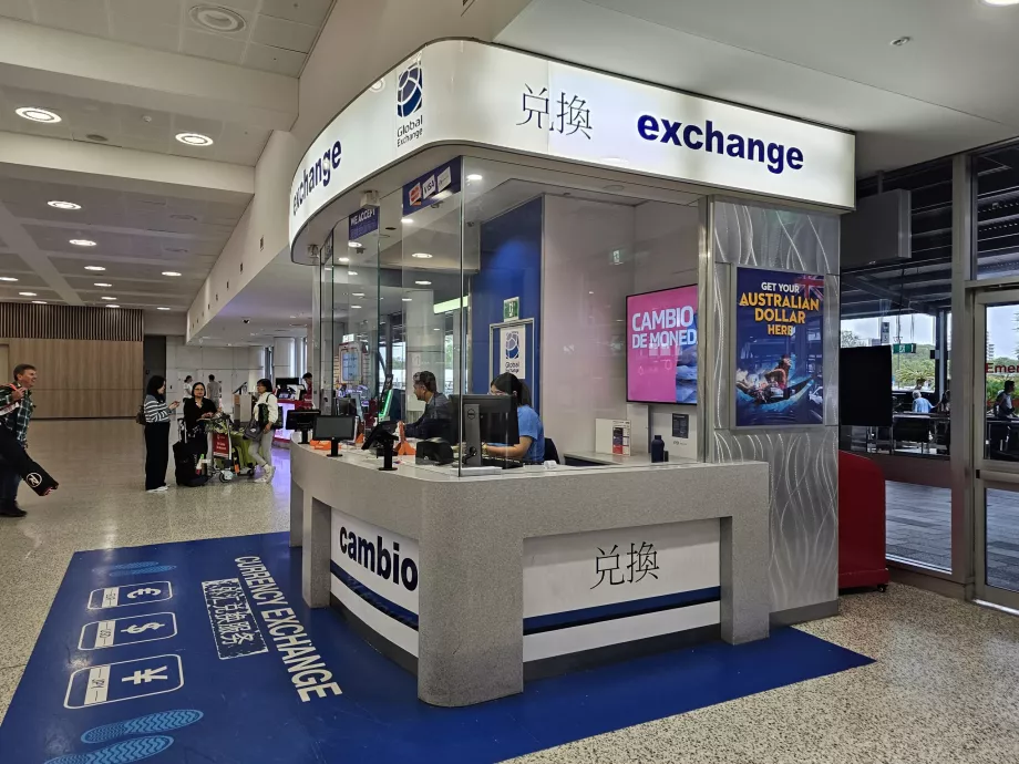 Biuro wymiany, Terminal 1
