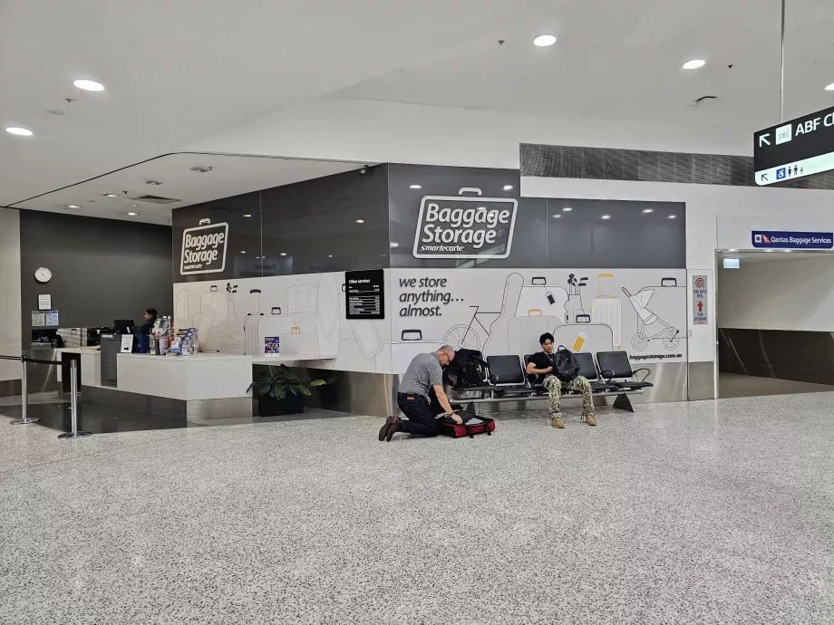 Przechowalnia bagażu, Terminal 1