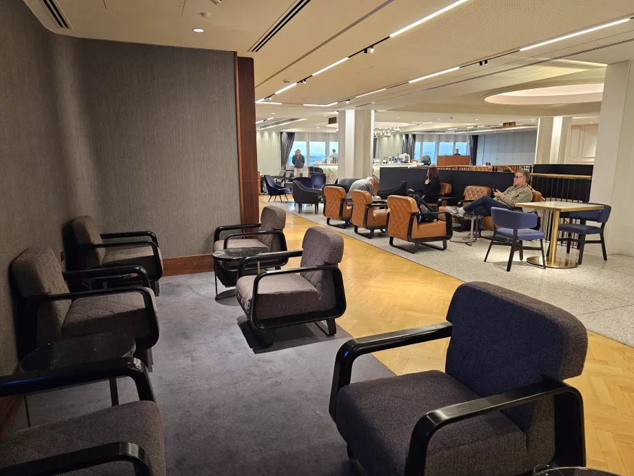 Fotele w strefie odpoczynku