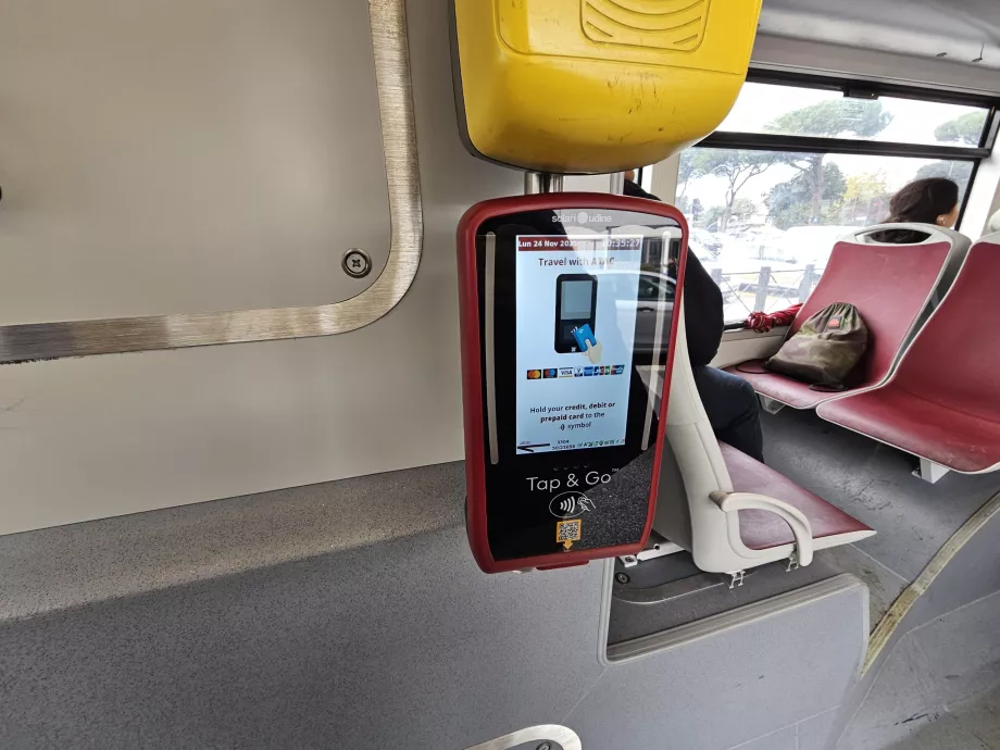 Walidator do płatności zbliżeniowych