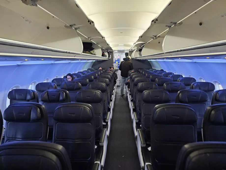 Wnętrze, Airbus A320