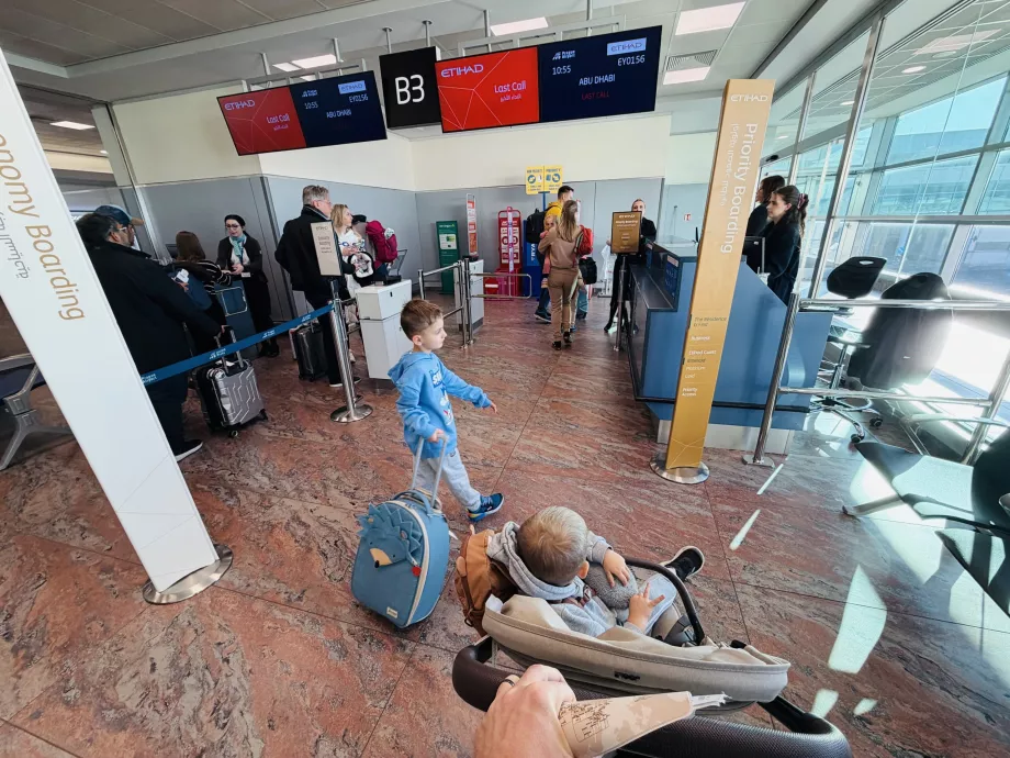 Wejście przeznaczone dla klasy biznes