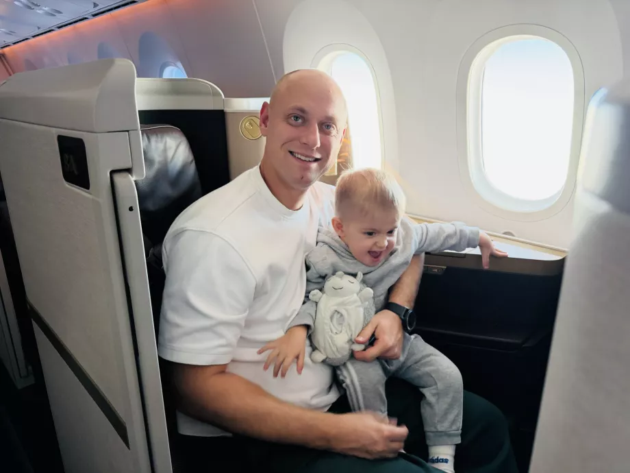 Ja i mój najmłodszy syn