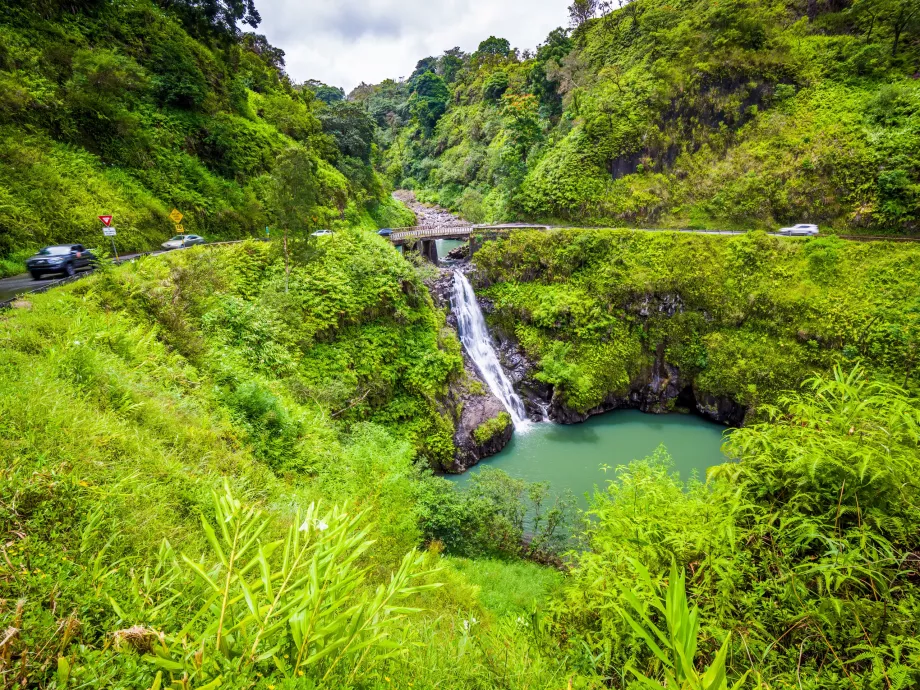 Wodospad na Hana Hwy