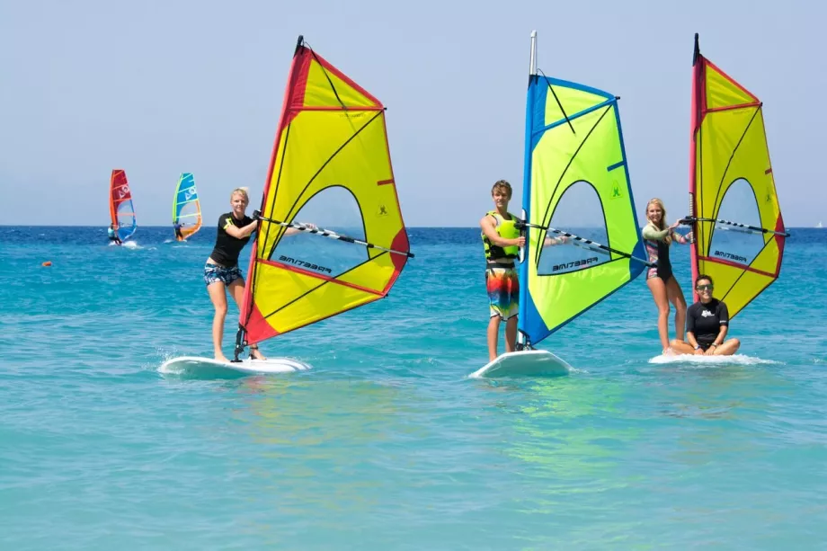 Windsurfing Rodos