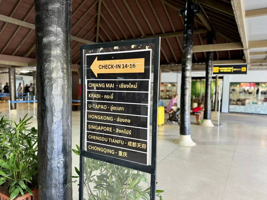 Miejsca docelowe odlotów