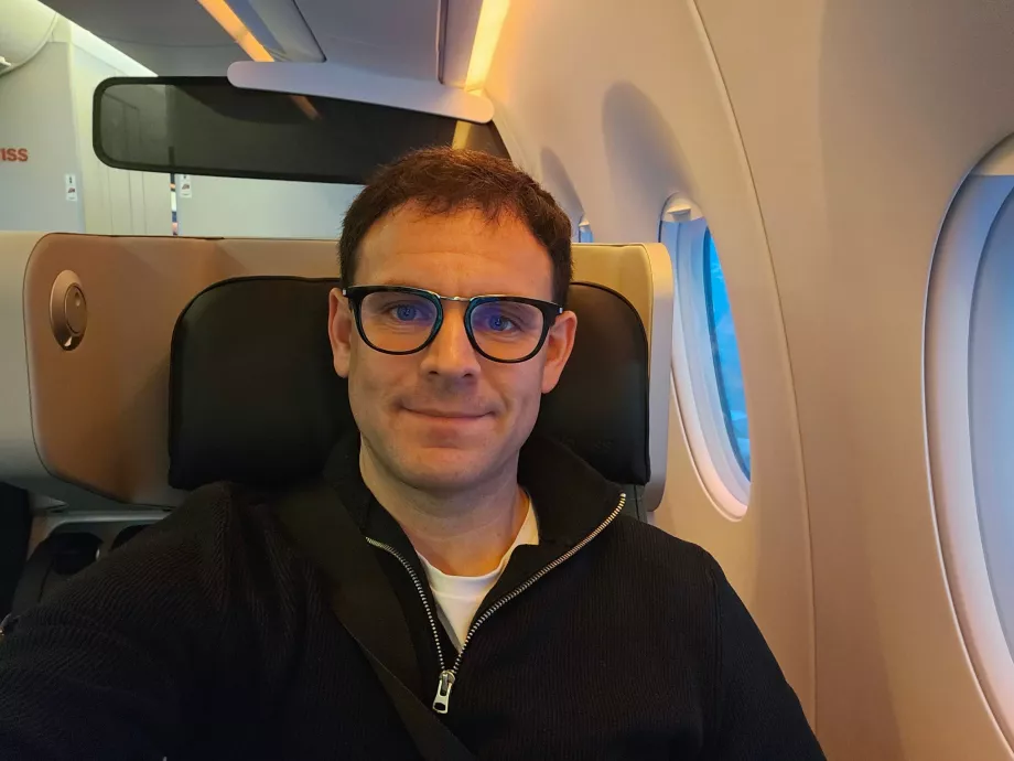 Ja w Swiss Premium Economy