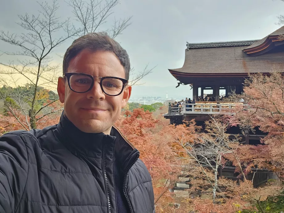 Ja w świątyni Kiyomizu-dera