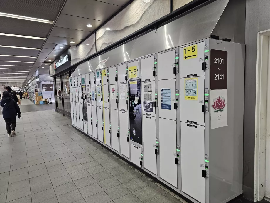 Szafki do przechowywania bagażu