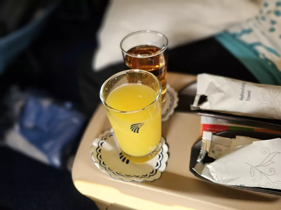 Drink powitalny przed startem