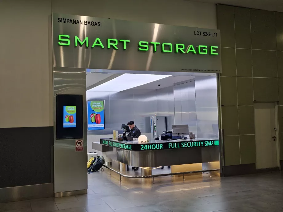Dodatkowa przechowalnia bagażu, Terminal 2