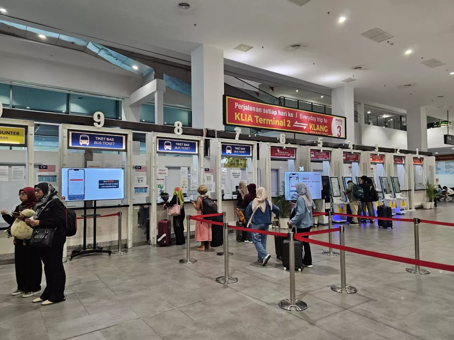 Bilety na autobusy dalekobieżne, Terminal 2