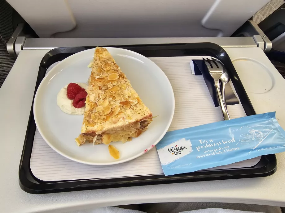 Przekąski podczas lotu krajowego