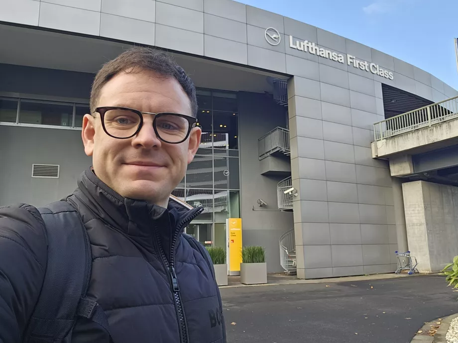 Ja przed terminalem pierwszej klasy