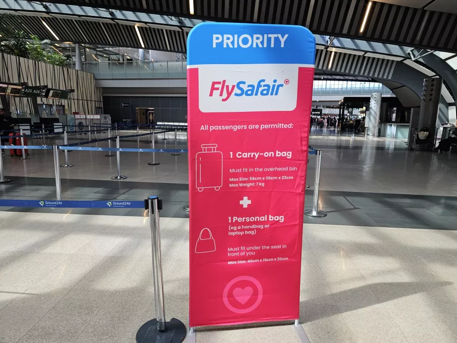 Odprawa Flysafair