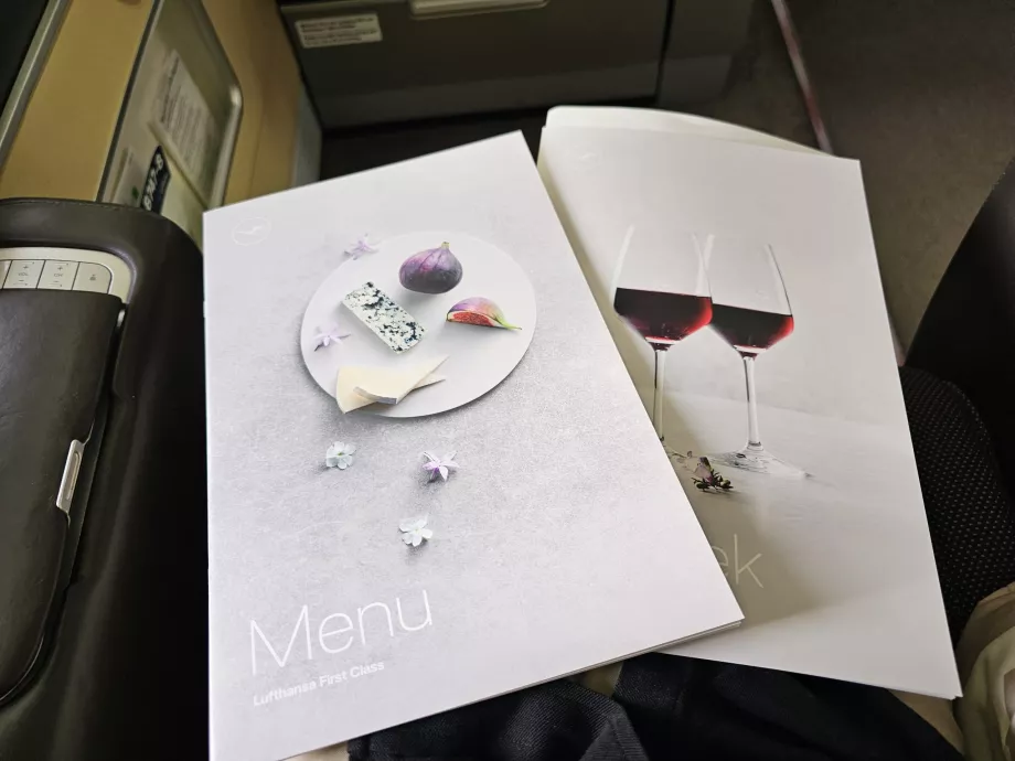 Drukowane menu i karta win