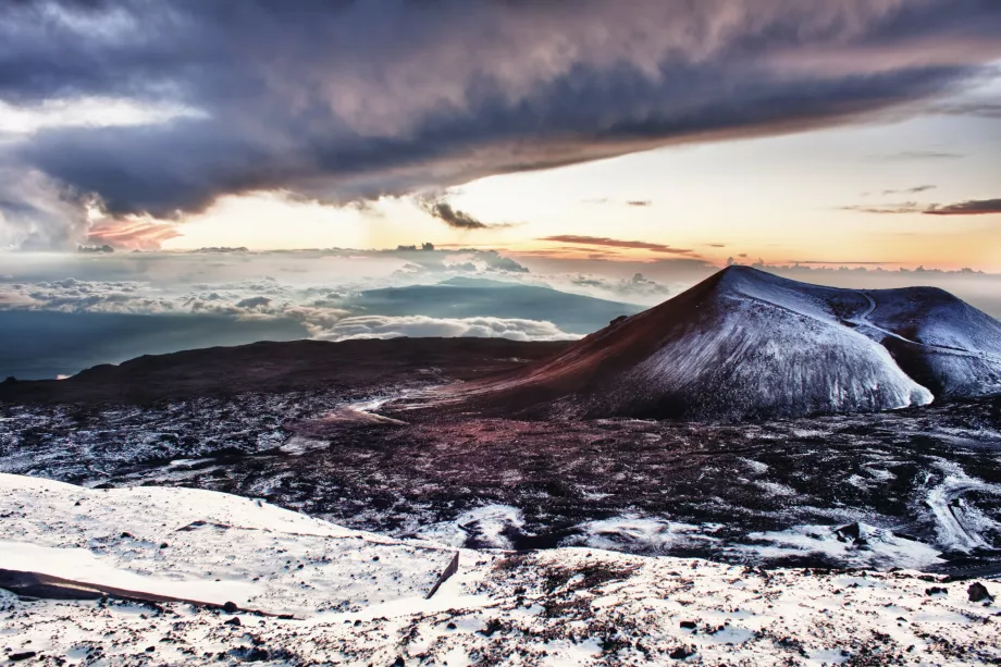 Zimowa Mauna Kea
