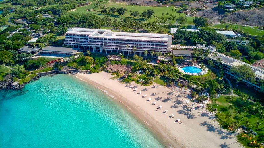 Ośrodek na plaży Mauna Kea
