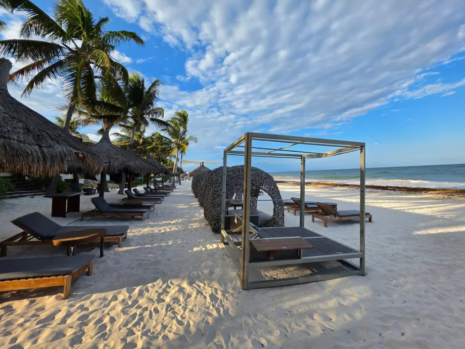 Plaża w Tulum