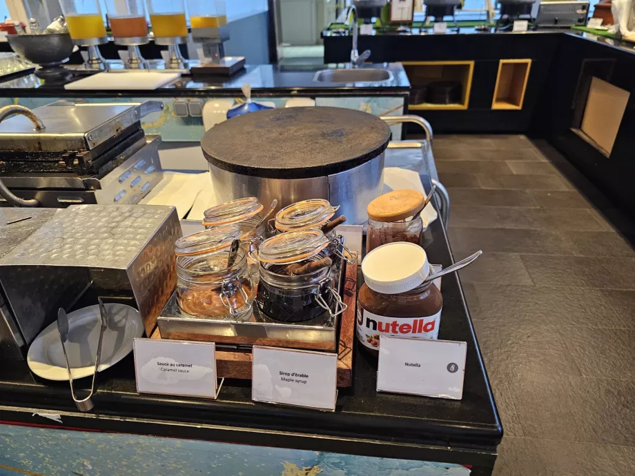 Nutella i słodkie sosy